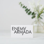 敵の艦隊のプロモーションカード 名刺 (スタンド正面)