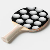 敵の複数のボールを混乱させる 卓球ラケット (正面アングル)