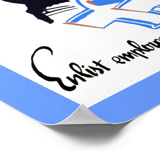 敵は梅毒 ポスター (角)