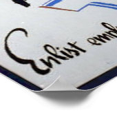 敵は梅毒 ポスター (角)