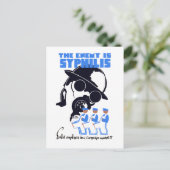 敵は梅毒 ポストカード (スタンド正面)