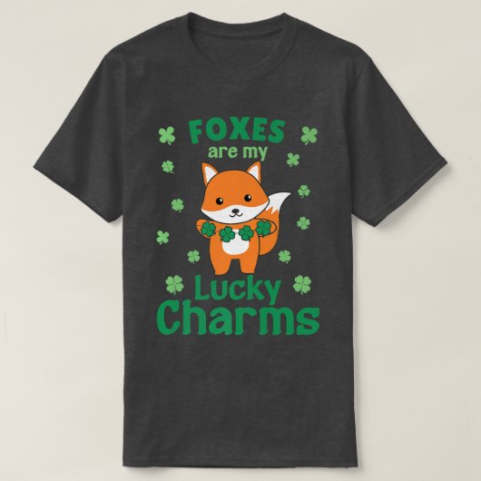 敵は私の幸運なチャームSt paddys day Tシャツ (デザイン正面)