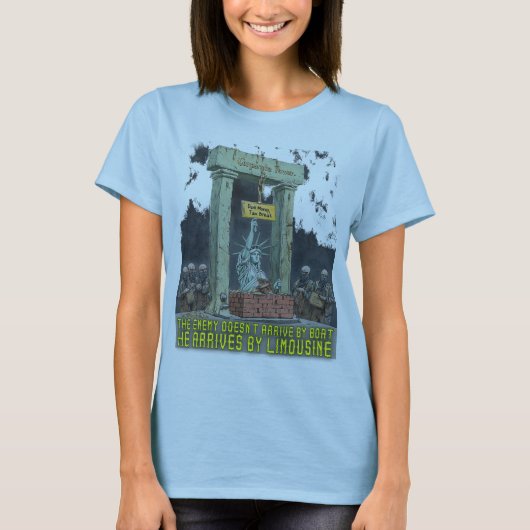 敵は船では到着せぬ Tシャツ (正面)