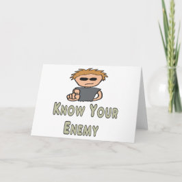 敵を知れ カード