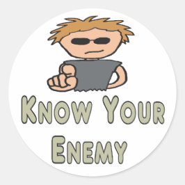 敵を知れ ラウンドシール