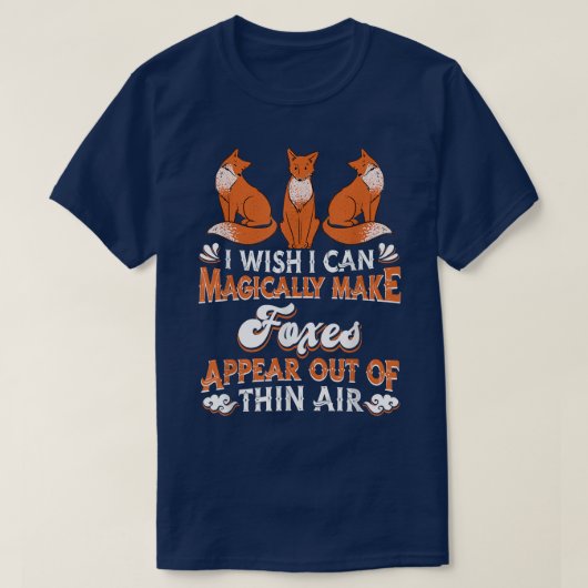 敵を魔法のように現せたらいいのに Tシャツ (デザイン正面)