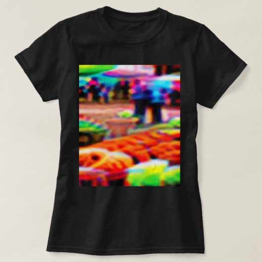 敵対的アンチ – 顔認識迷彩Inv Tシャツ (デザイン正面)