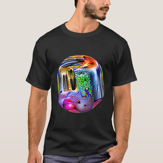 敵対的アンチ – 顔認識迷彩Inv Tシャツ (正面)