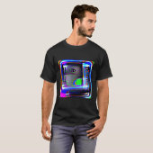 敵対的アンチ – 顔認識迷彩Inv Tシャツ (正面フル)