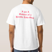 敵引き継いで下さい Tシャツ (裏面)