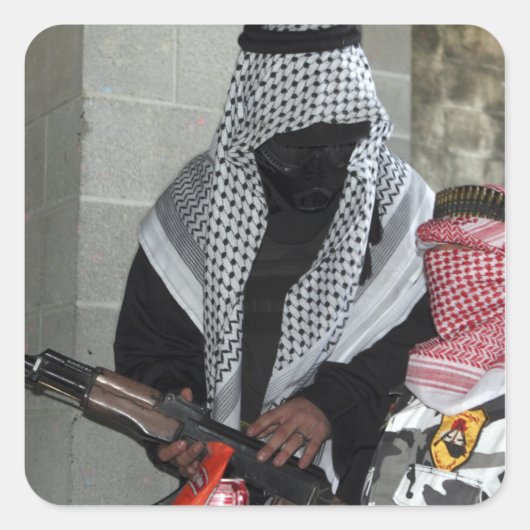 敵手遊が金を出す スクエアシール (正面)