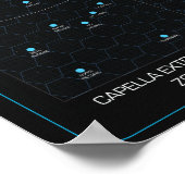 敵星の地図 ポスター (角)