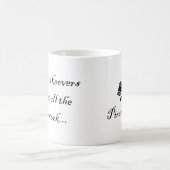 敵海賊弁護士はマグを引き継ぎます コーヒーマグカップ (中央)