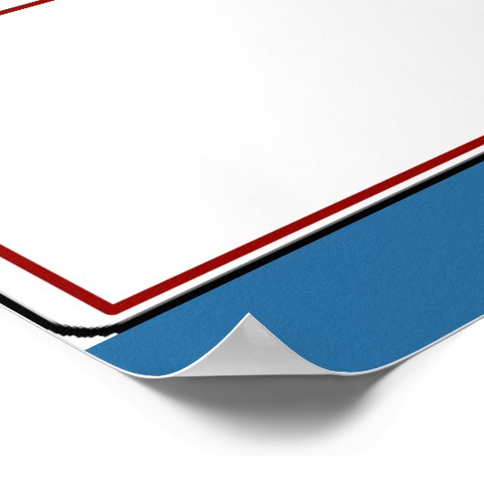 敷地内の掘削なし、文字の追加、署名 ポスター (角)