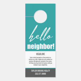 敷実在地ドア掛け ドアノブサイン