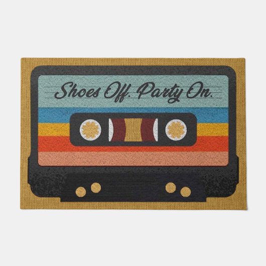 敷物のパーティーの靴、恋人のドアマット ドアマット (正面)