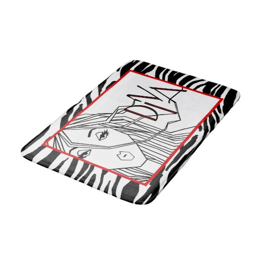 敷物の「DIVA」 バスマット (アングル)