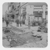 敷石の取り外し スクエアシール (正面)