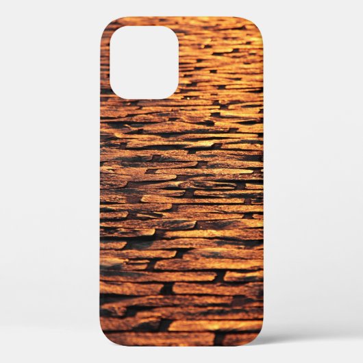 敷石地テクスチャ Case-Mate iPhoneケース (裏面)