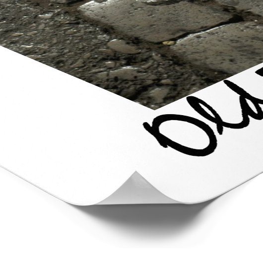 敷石 ポスター (角)