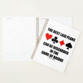 敷設最高のされた計画は橋の中で廃棄できる プランナー手帳 (ディスプレー)