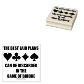 敷設最高のされた計画は橋の中で廃棄できる ラバースタンプ (押印)