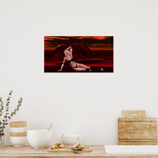 敷設 ポスター (キッチン)