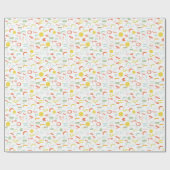 文おもしろい字 ラッピングペーパー (フラット)