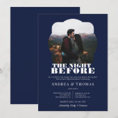 文はっきりした字 | リハーサルディナー招待状 招待状 (正面/裏面)