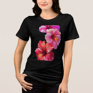 文はっきりした書Women's T-Shirt – コンフで目立つ トライブレンドＴシャツ