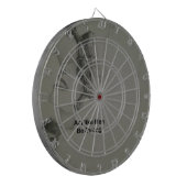 文はっきりした言:男らしく振る舞う ダーツボード (正面左)