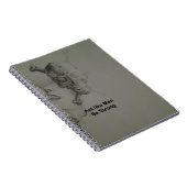 文はっきりした言:男らしく振る舞う ノートブック (右側)