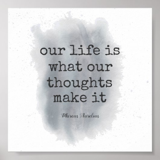 文やる気を起こさせる書引用文絵を描（ばちゃばちゃ）跳ねるデザイン ポスター (正面)