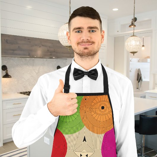 文アステカ化芸術 エプロン