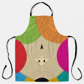 文アステカ化芸術 エプロン (正面)