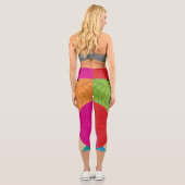 文アステカ化芸術 カプリレギンス (裏面)