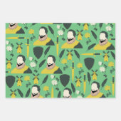 文スペインの書先生包装紙 ラッピングペーパーシート (正面3)