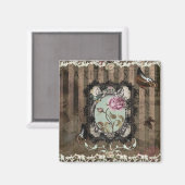 文ビクトリアン字 マグネット (正面/裏面)