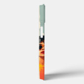 文ポップ・アートの化インスパイア電話 Case-Mate iPhoneケース (裏面 / 右)