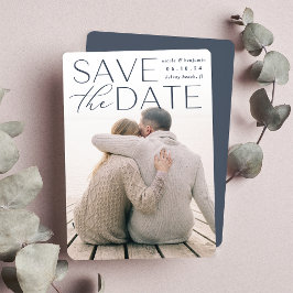 文モダン書 |垂直方向の写真 セーブザデート