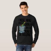 文ユーモアのある皮肉なジョーク機知 Tシャツ (正面フル)