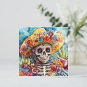 文化お祝いの死の日 招待状 (スタンド正面)