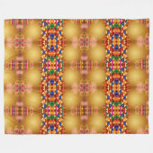 文化お祝い フリースブランケット (正面(横))