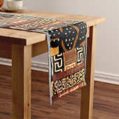 文化しゃれている ショートテーブルランナー