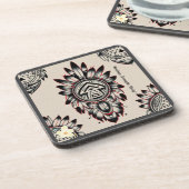 「文化のキャンバス」 コースター (左側)