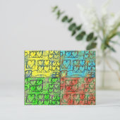 文化の多様性2.0 ポストカード (スタンド正面)