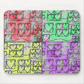 文化の多様性 マウスパッド