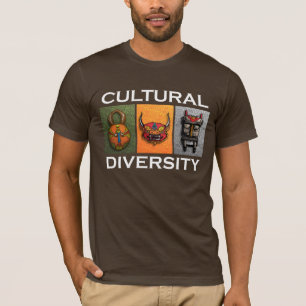 文化の多様性 Tシャツ