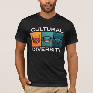 文化の多様性 Tシャツ