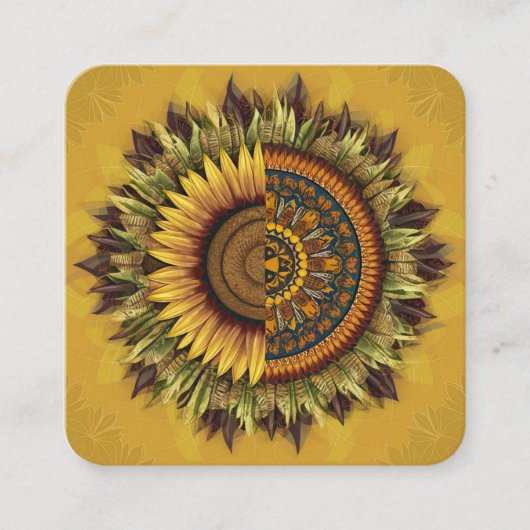 文化ひまわり：織り美しい 紹介カード (正面)